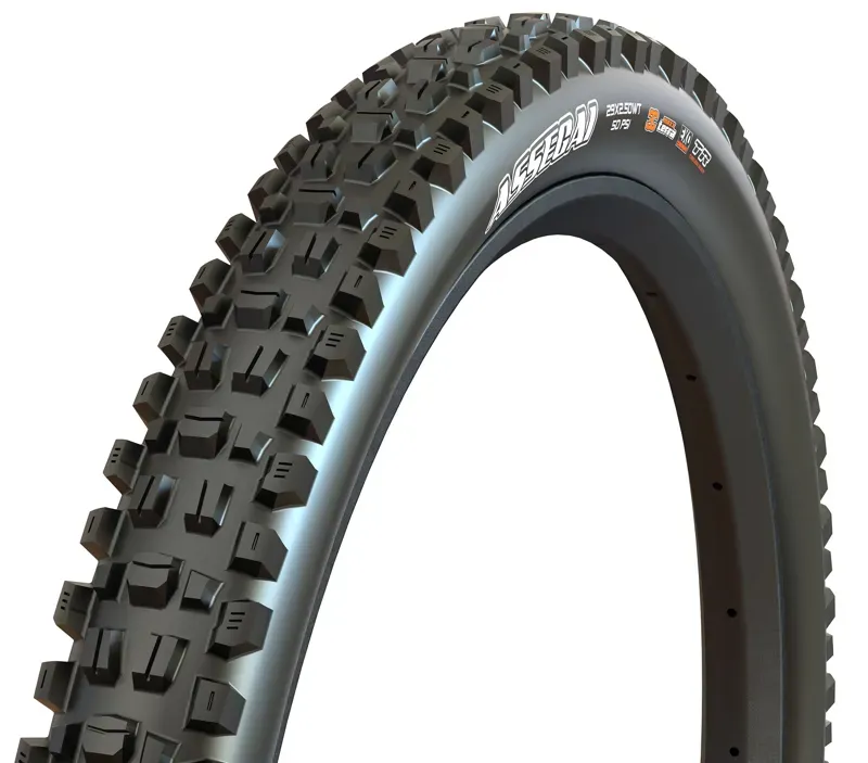 Maxxis Assegai Folding WT 3C EXO TR Tire in Black-3