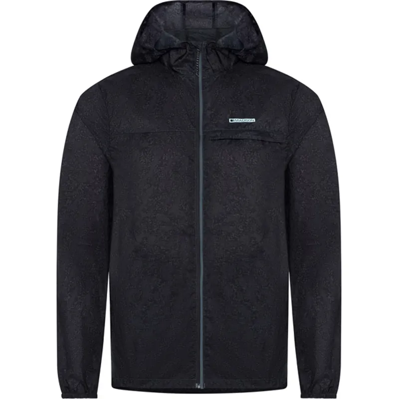Madison Roam Mens Lightweight Packable Jacket in Black