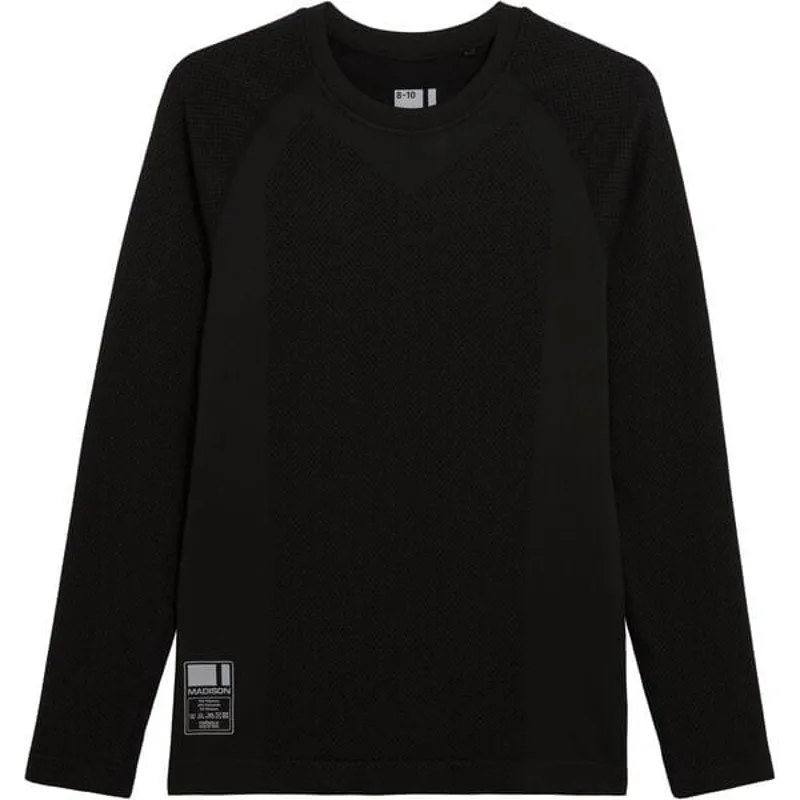 Madison Isoler Mesh Long Sleeved Women's Baselayer in Black