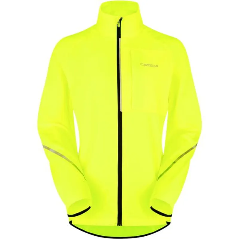 Madison Freewheel Women's Packable Jacket in Hi-Viz Yellow