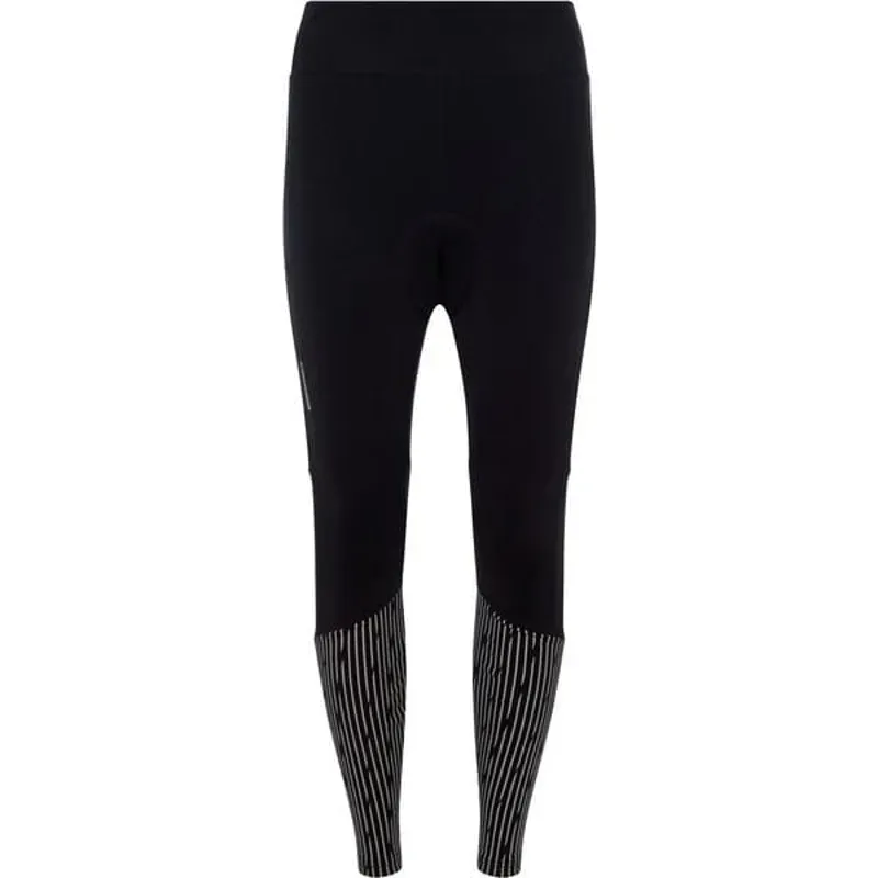 Madison Stellar Padded Women's DWR Reflective Thermal Tights in Black