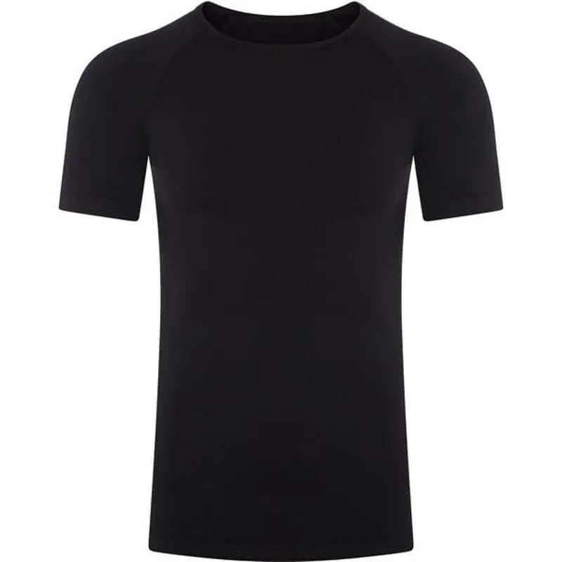 Madison Roam Isoler Mesh Short Sleeve Baselayer in Black 