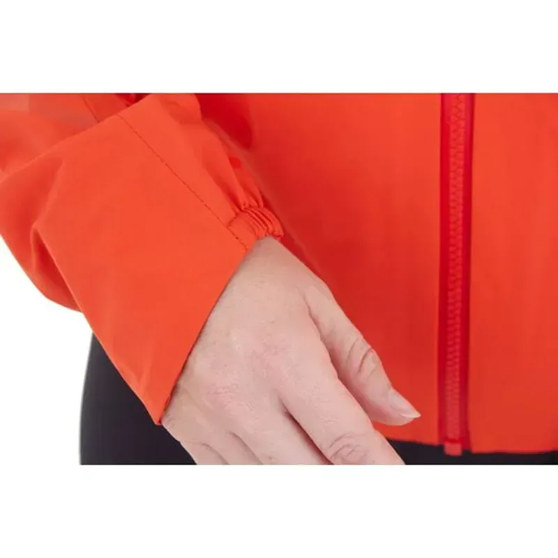 Madison Flux 3-Layer Women's Waterproof Trail Jacket In Magma Red-4