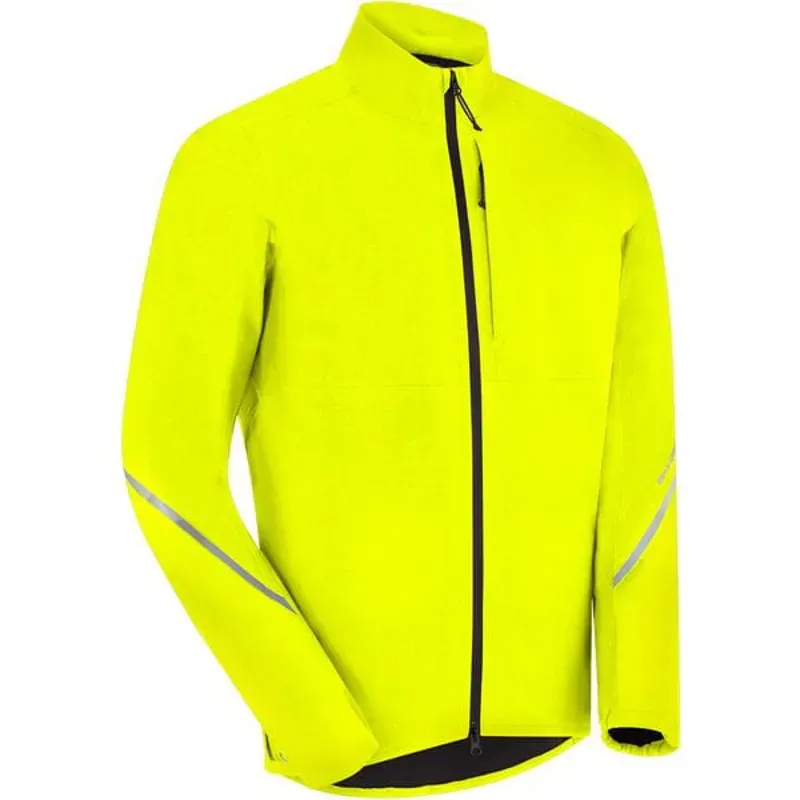 Madison Men's Waterproof Jacket hi-viz-1