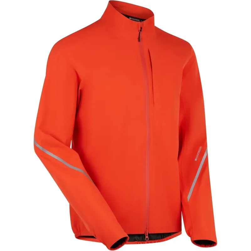 Men Freewheel Waterproof Jacket in Magma Red-1
