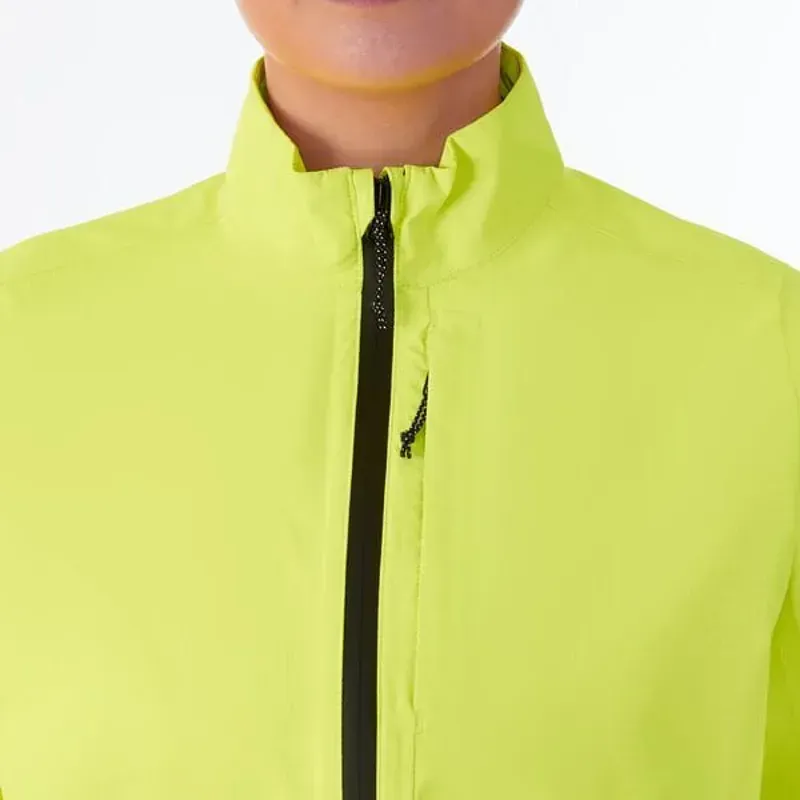 Madison Freewheel Women's Waterproof Jacket In Hi-Viz Yellow-2