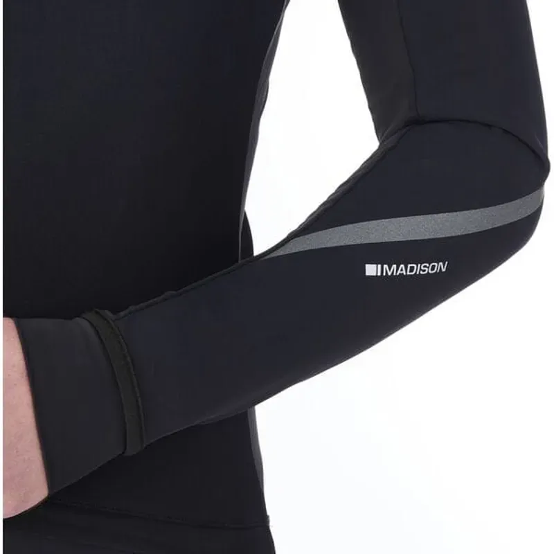 Madison Men's DTE Isoler Thermal Long Sleeve Jacket in Midnight Green-4