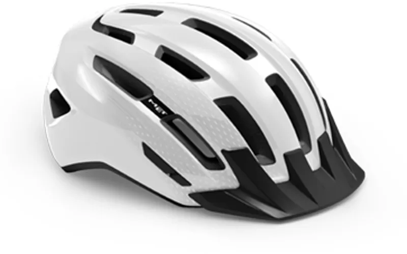 Met My21 Downtown Helmet in White