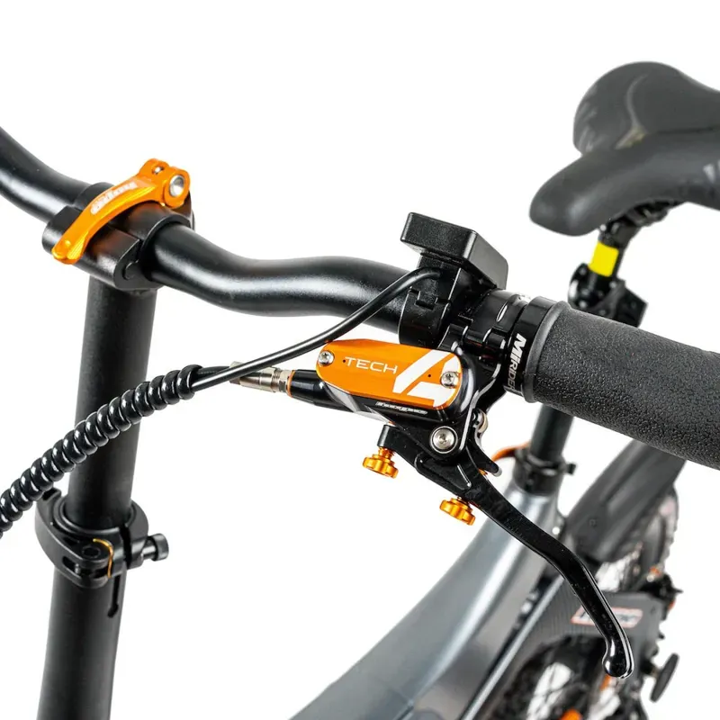 Mirider Hope 16 Folding eBike in Onyx Grey-4