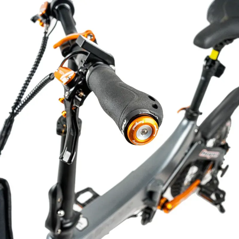 Mirider Hope 16 Folding eBike in Onyx Grey-5