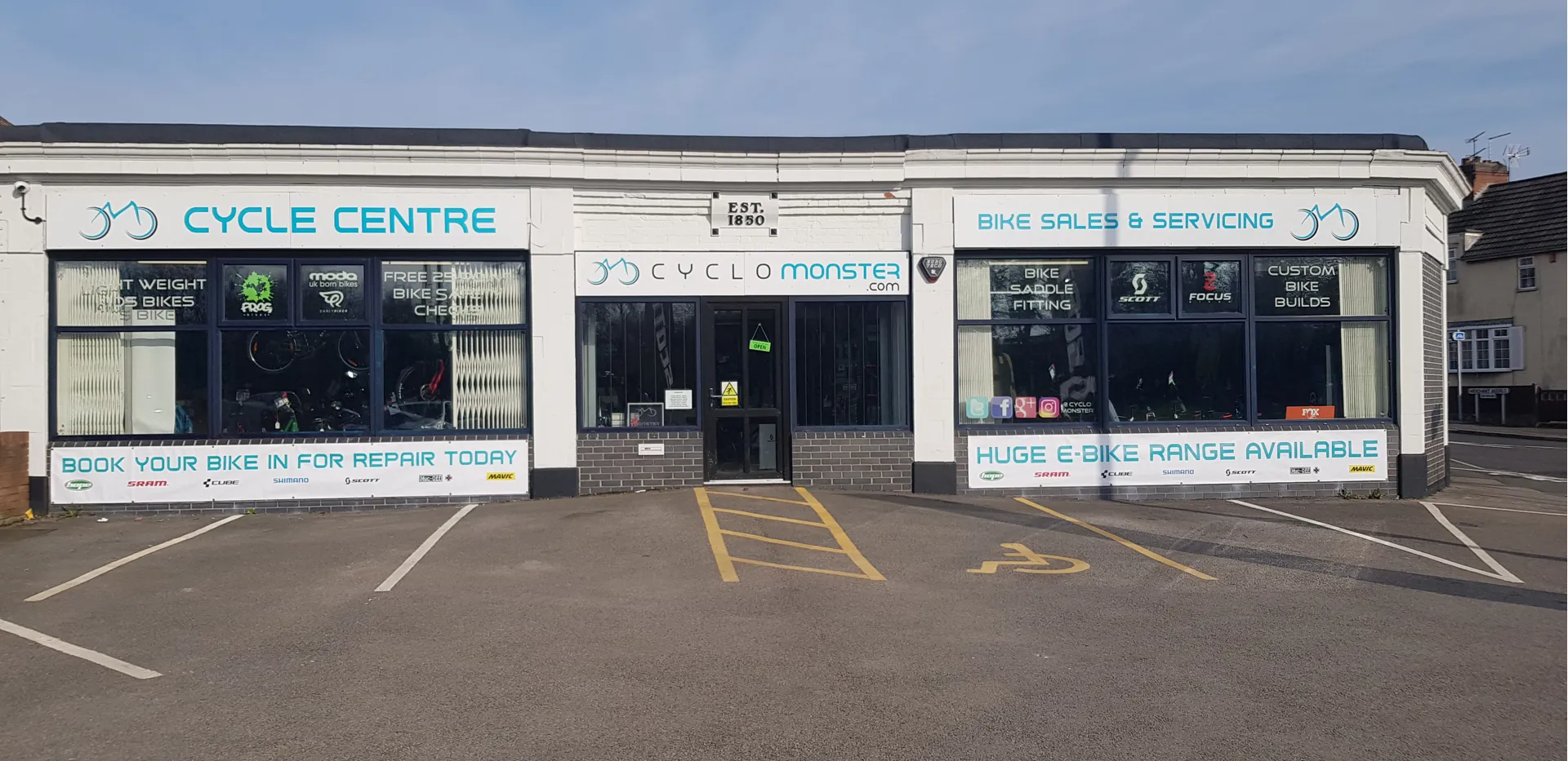 Cyclo Monster Shop Front