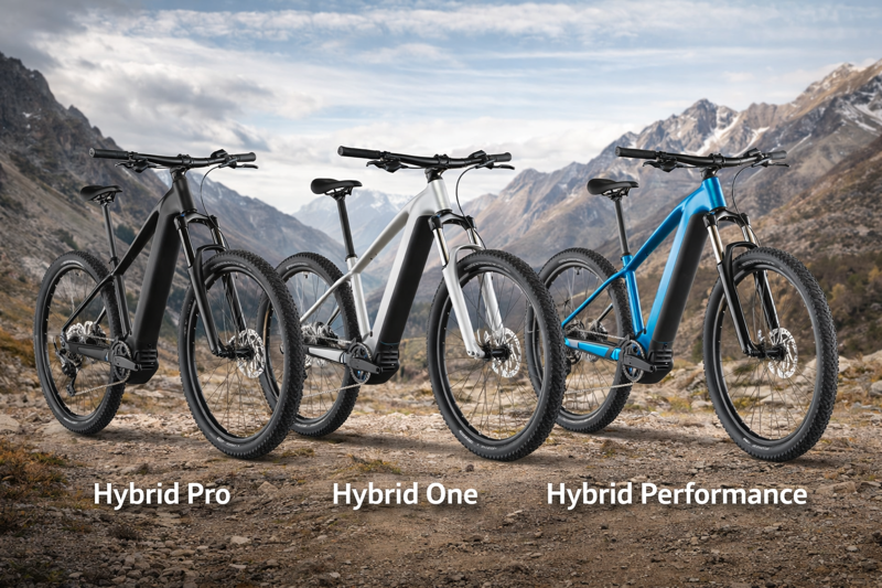 Feature Hardtail Ebikes from Cube