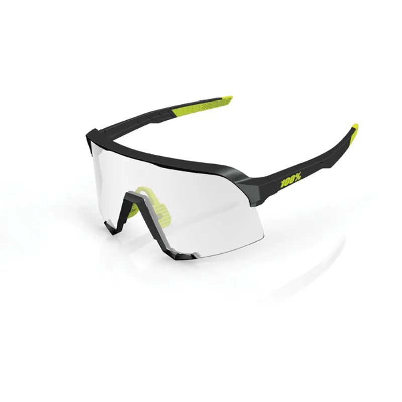 100% S3 Photochromic Lens in Black/Clear