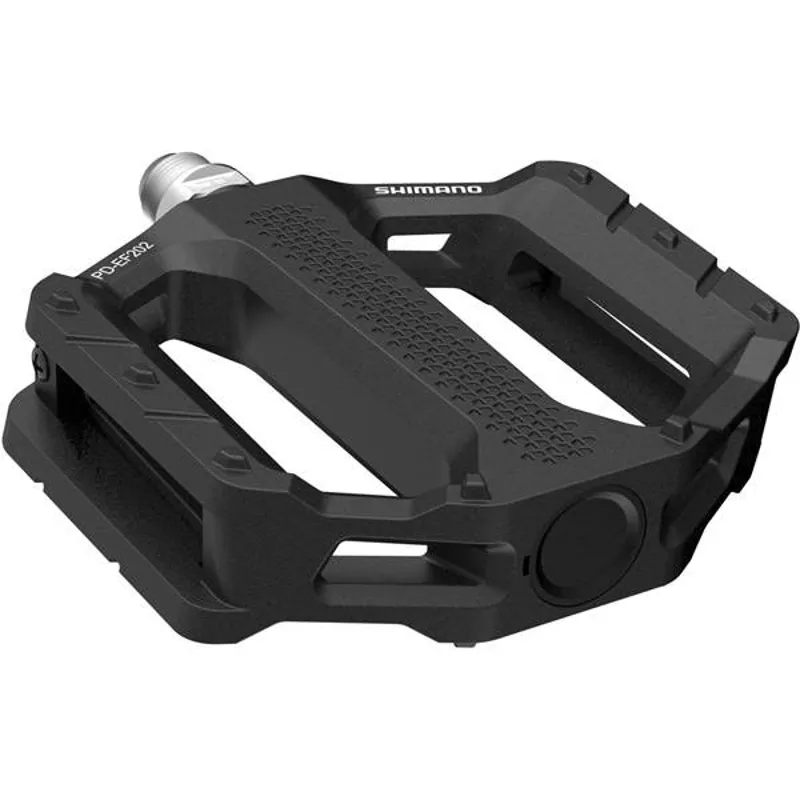 Shimano Pedals PD-EF202 MTB Bike Pedal Flat Black 9 16 inches - Alloy
