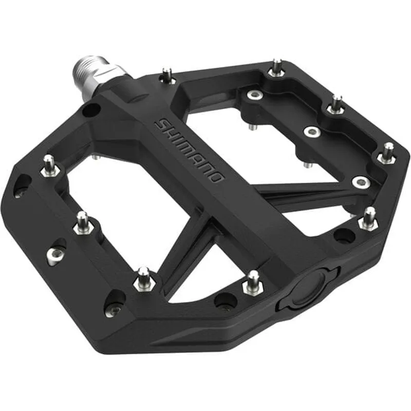 Shimano PEDAL GR400 Flat BK Black pair-1