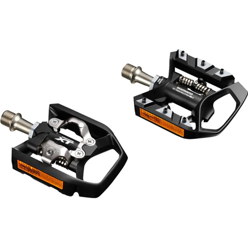 Shimano Pedals PD-T8000 XT MTB SPD 9/16 inches Trekking Pedals in Black