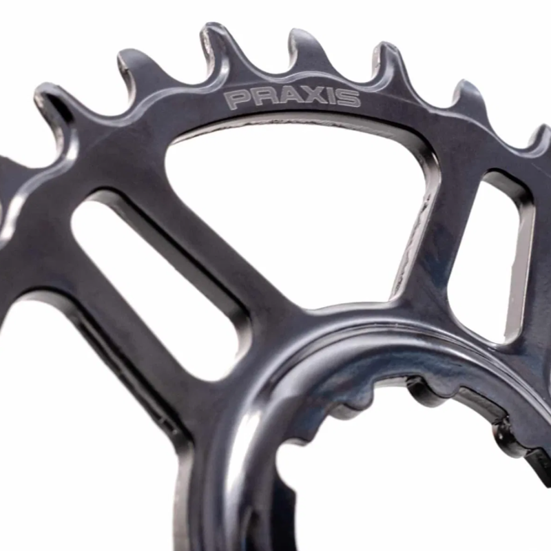 Praxis Works Steel Direct Mount NW 1x 30-tooth 0mm Chainring in Black-1
