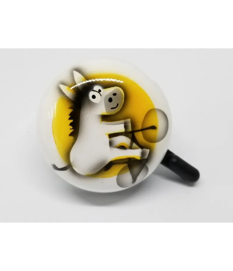 Trimobil Bike Bell Airbrush Hand Painted - Boneshaker