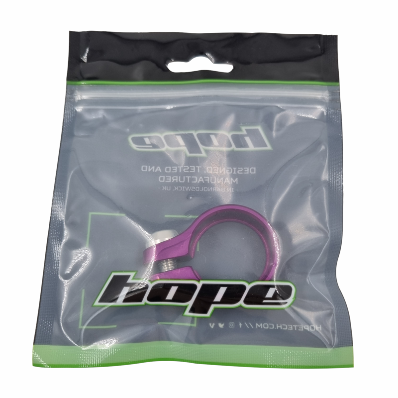 Hope Bike Seat Post Clamp 28.6 - 30 - 31.8 - 34.9 - 36.4 and 38.5mm - Purple-5