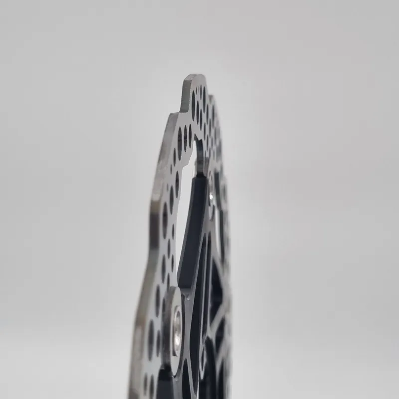 Hope Floating Disc Brake Rotor - 160mm 6 Bolt Aluminium Black -1