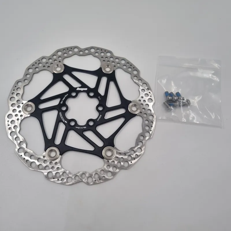 Hope Floating Disc Brake Rotor - 160mm 6 Bolt Aluminium Black -4