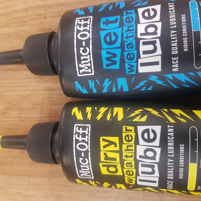 Muc-Off Wet + Dry Pack Lube Bike Cycle Chain Oil 120ml Bundle -3