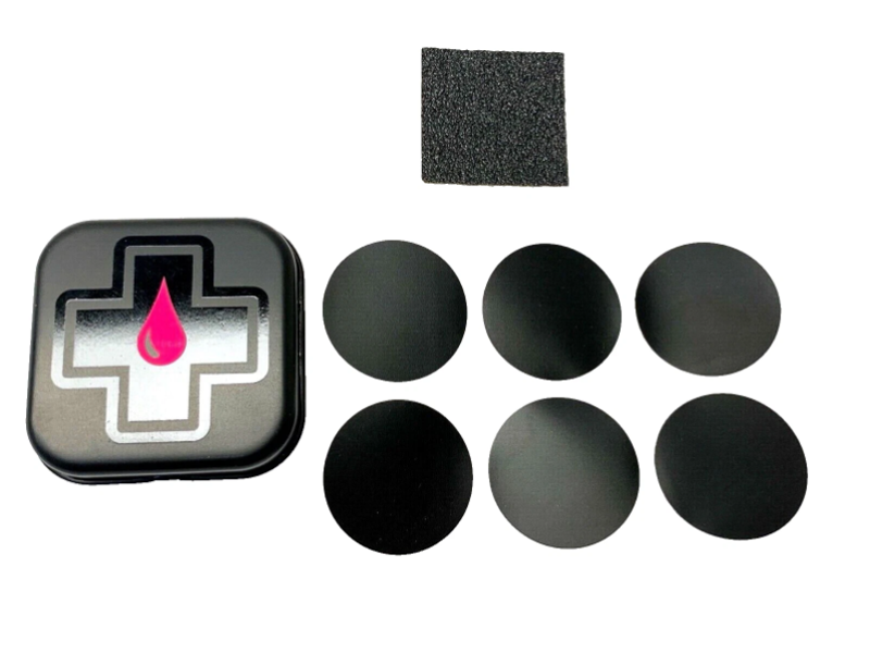 Muc-Off Glueless Puncture Patch Kit SRT in Black