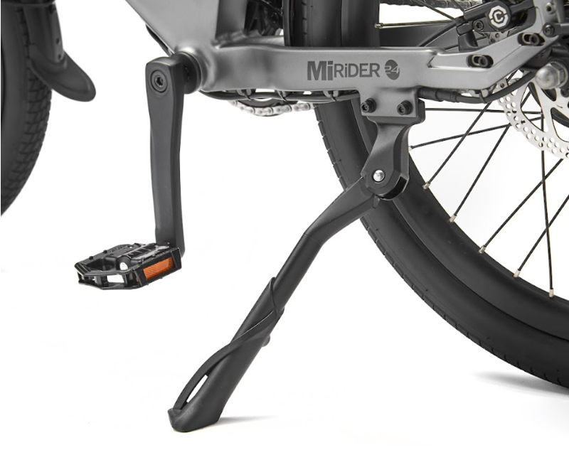 MiRider 24 Compact Step-Through E-Bike In Onyx Grey-4