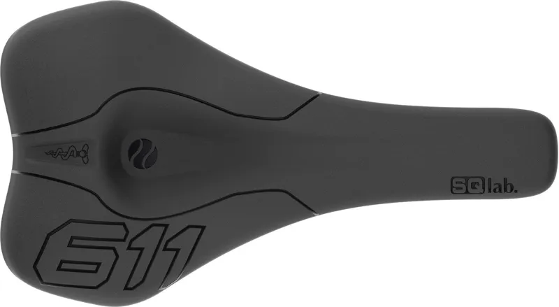 Sqlab Saddle 611 Ergowave Crmo in Black -1