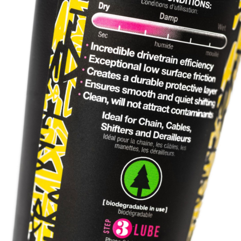 Muc-Off Dry Lube 120ml - Bike Cycle Chain Oil Lubricant-1