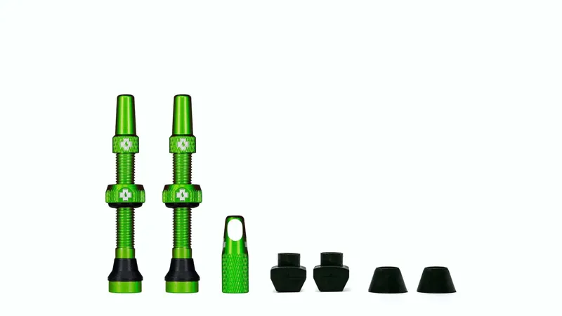 Muc-Off Tubeless Presta Valve Kit 80mm-Green