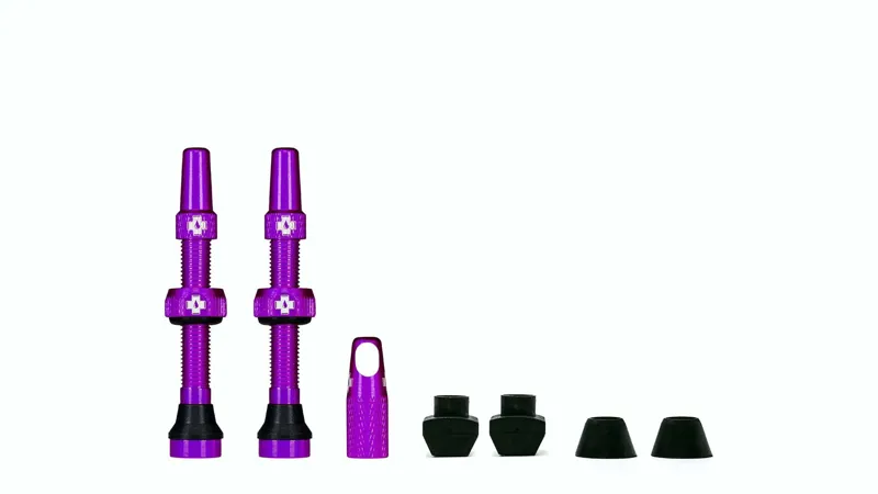 Muc-Off Tubeless Presta Valve Kit 44mm-Purple