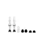 Muc-Off Tubeless Presta Valve Kit 80mm-Silver