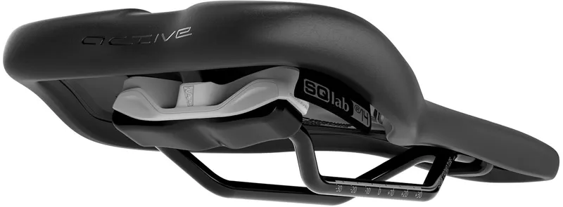 Sqlab Saddle 610 Ergolux Active 2.1 in Black -2