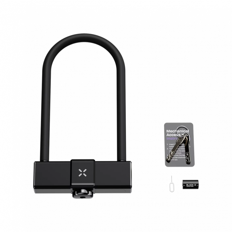 Black X Titan Smart Shackle Lock Black -1