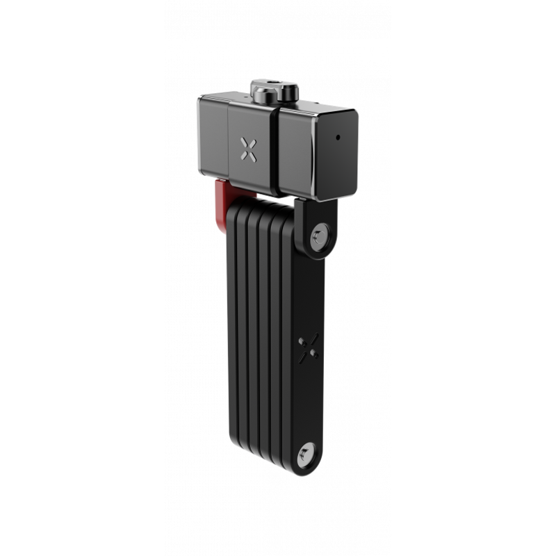 Black X Titan Gold Secure Smart Folding Bike Lock Black-1