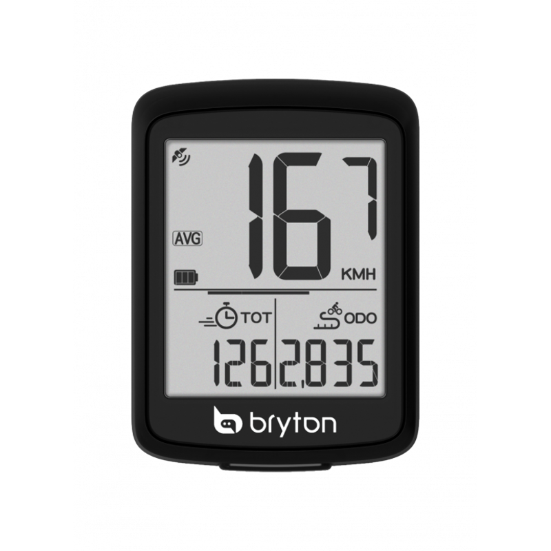 Bryton Rider E10 GPS Speed and Distance Cycle Computer Black-1