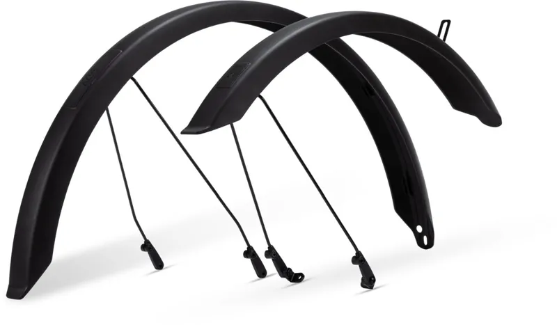 Acid Mudguard Set Rookie 55 24 Bb Mount 2.0 BLACK one size