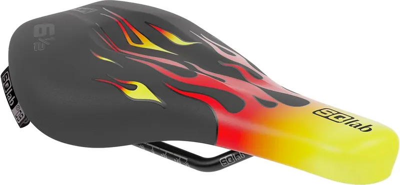 Sqlab Flames Saddle 6 1/2 Ergowave for Kids