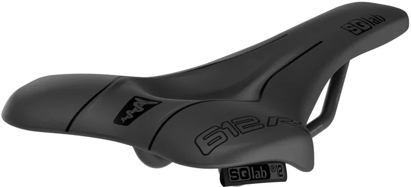 Sqlab Saddle 612 Ergowave R S-Tube in Black -5