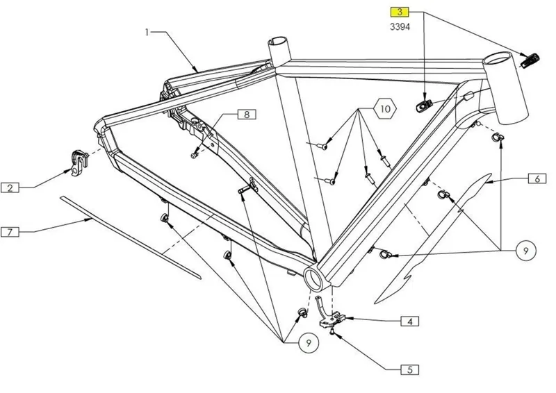 Cube Cable Stop Shift 20-01480 my2021 3394 one size-2