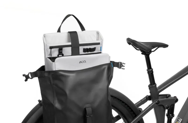 Acid Pannier Organizer Insert For 15 L Pannier Bags GREY onesize-6