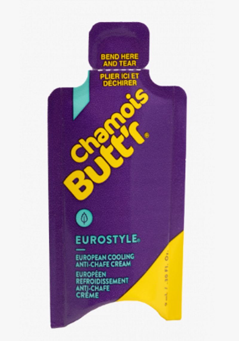 Chamois Butt'r Eurostyle Chamois Cream Purple/Yellow-1