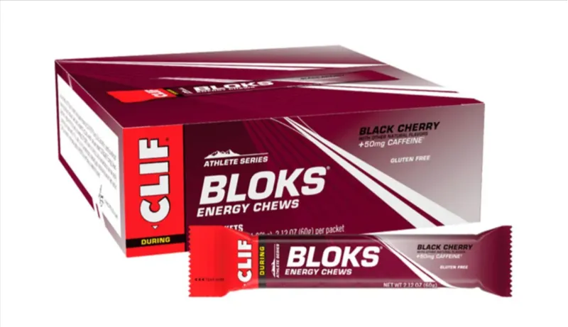 Blok Energy Chews 60g 1 Pack Black Cherry + Caffine