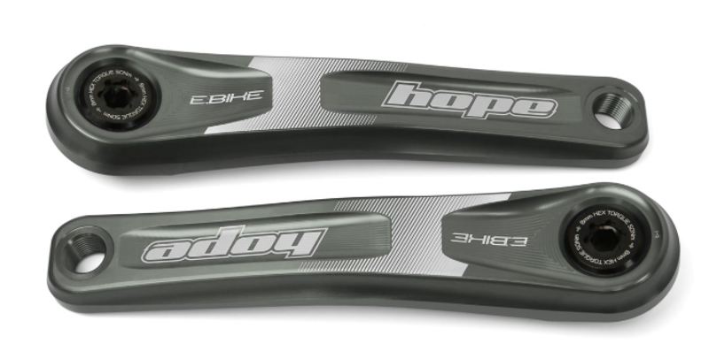 Hope E-Bike Crankset 155mm Smoke