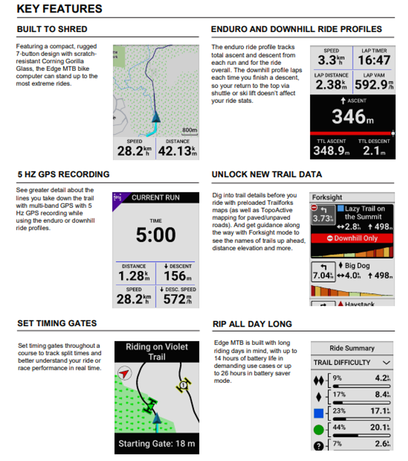 Garmin Edge MTB GPS Computer-6