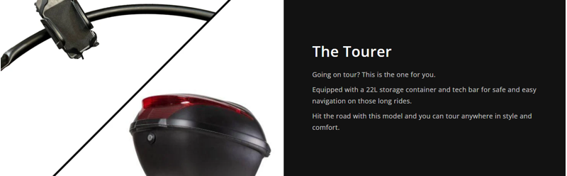 Eskuta SX-250 Series 4 Tourer Electric Cargo Bike-2