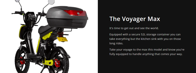 Eskuta SX-250 Series 4 Voyager Max Electric Cargo Bike-1