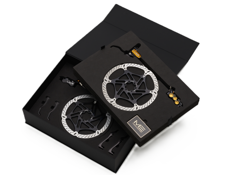Hope EVO V6Ti Brakes - Mono Edition Set - 220/220mm  Braided -7