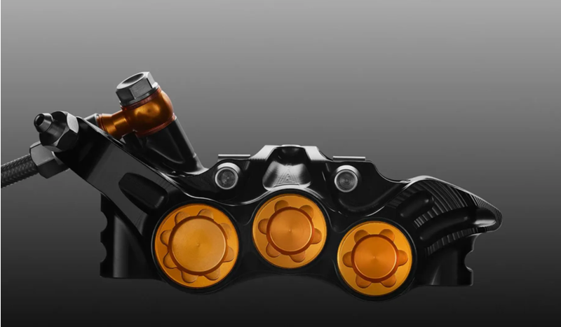 Hope EVO V6Ti Brakes - Mono Edition Set - 220/220mm  Braided -4